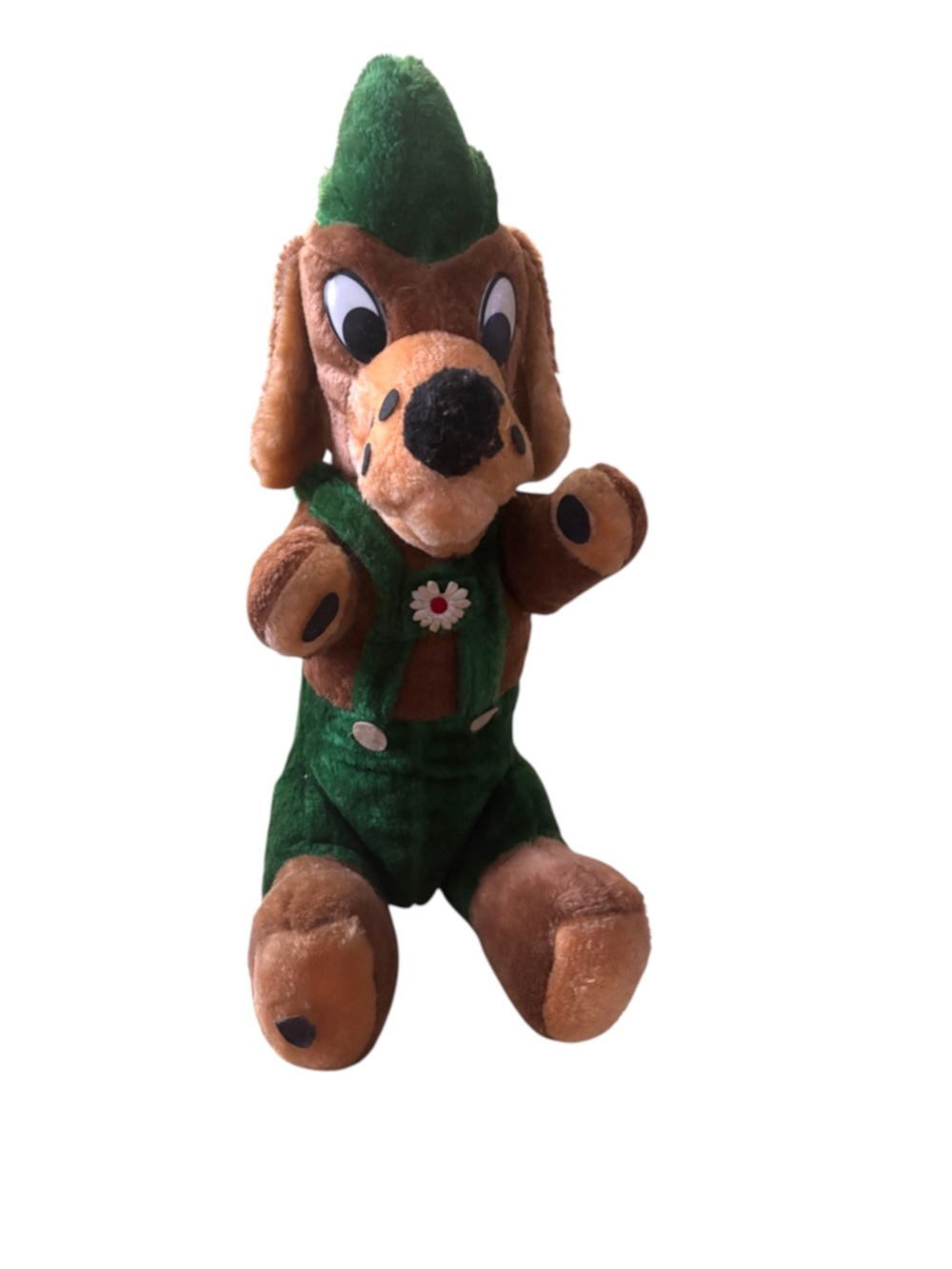 Vtg Broadway Toy|Puppy Dog| Bavarian/Oktoberfest-themed
